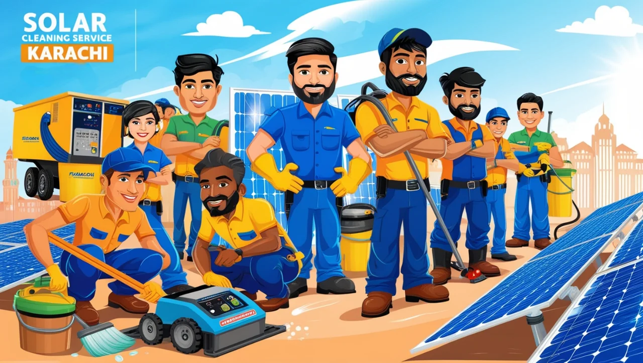 Solar Cleaning Service In Karachi